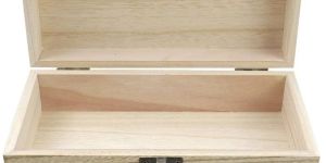 Beige Mango Wood Wooden Decorative Carving Box