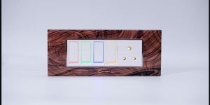 6 Modular Glass Switch Plate