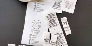 Taffeta Printed Labels