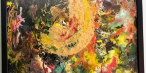 Abstract Canvas Painting