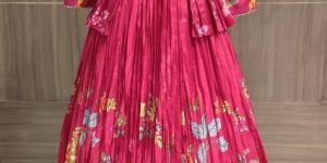 Designer Printed Long Gown