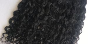 22 inch indian loose curly human hair extension