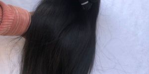Raw Single Donor Temple Straight Bundles Human Hair Extension