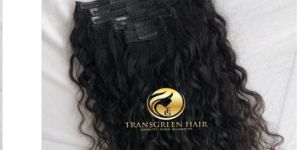 Specially Customized Indian Curly Clip In Human Hair Extension