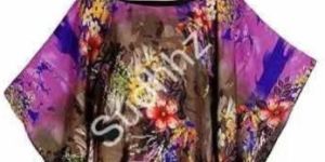 Multicolor Ladies Printed Kaftan