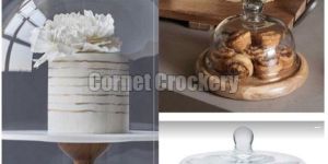 Wooden Hope Cake Stand