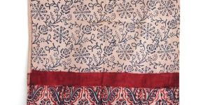 Indian Scarves Women's Kalamkari Cotton Stole Size W 120 Cm X L 185 Cm