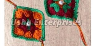 Bracelet CTRI-46-001 Yarn Rakhi Set
