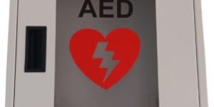 Mild Steel Aed Cabinet With Alarm