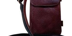 handcrafted pure leather sling crossbody bag