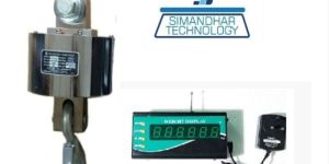 SS 304 Heavy Duty Crane Scale Capacity: 3 Ton X 500 Gm With Pocket Display