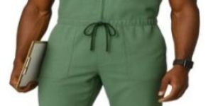 Men Medical Scrub Suit