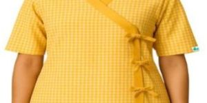 Yellow Women Patient Gown