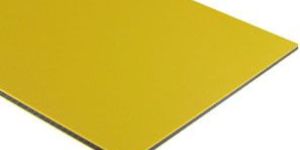Yellow HDPE Polythene Sheet