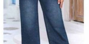 Ladies Cotton Straight Jeans