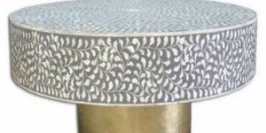 Bone Inlay Coffee Table