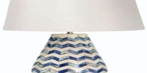 Bone Inlay Table Lamps