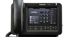 Black Panasonic KX-UT670 Landline Phone