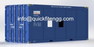 20 Ft DNV Offshore Open Top Container