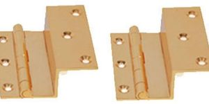 Brass L Hinges