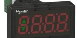 22mm Harmony XB5 Black Plastic Digital Panel Meter