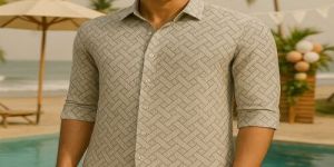 Zara Cxc -11 Polyester Shirting Fabric