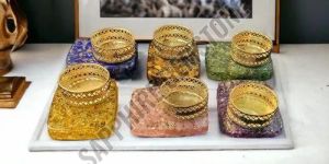 Crystal Stone Diya