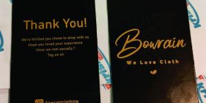 Hang Tags for Clothing Company