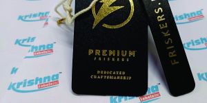 Luxury Black Jeans Hang Tag