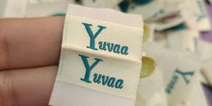 yuva hand image woven labels