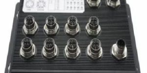 STS1012-M Series10GE EN50155 Rail Ethernet Switch with Circular Connectors