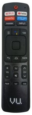 vu 4k ultra hd smart tv remote
