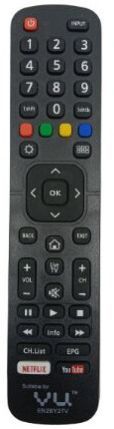 vu tv remote control