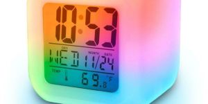 Colour Changing Alarm Clock