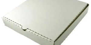 Plain White Pizza Box