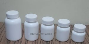 Plastic Tablet Containers with Screw Cap