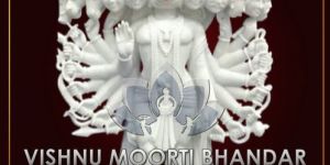 Hanuman Ji Viratswarupa Marble Statue