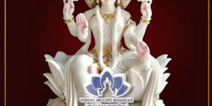 Marble Lakshmi Mata Statue