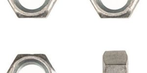 White Zinc Plated Hex Nuts