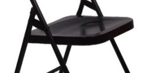 Black Yoga Metal Chair