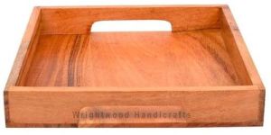 Square Wooden Serving Platter
