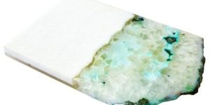 Green Agate Marble Platter