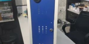 White Smart Class Cabinet CPU Metal Rack