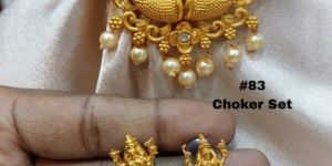 Elite Women Laxmi Design Choker Set
