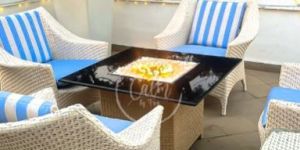 Atticus Outdoor Table Fireplace