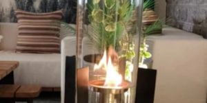 Caesar Table Top Indoor Fireplace