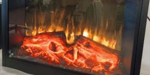Electric Front Grill Fireplace