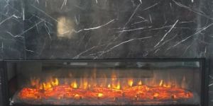 Electric Modern Sleek Fireplace