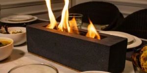 Kronos Fire Pit Table Top Indoor Fireplace