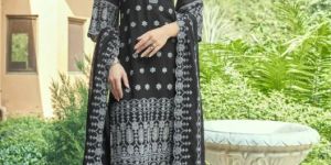 Women Georgette Kurta Set WITH Cotton Lining